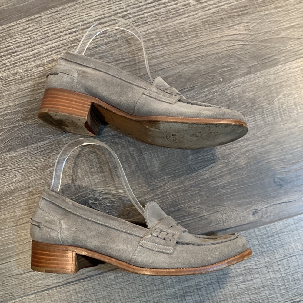 Church''s grey suede Penny loafer size 7 - Picture 3 of 10
